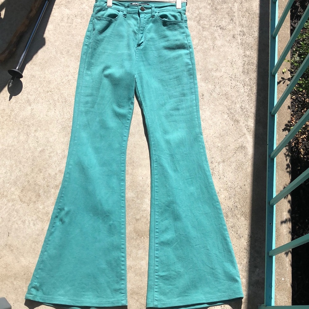 Bdg high rise groupie flares